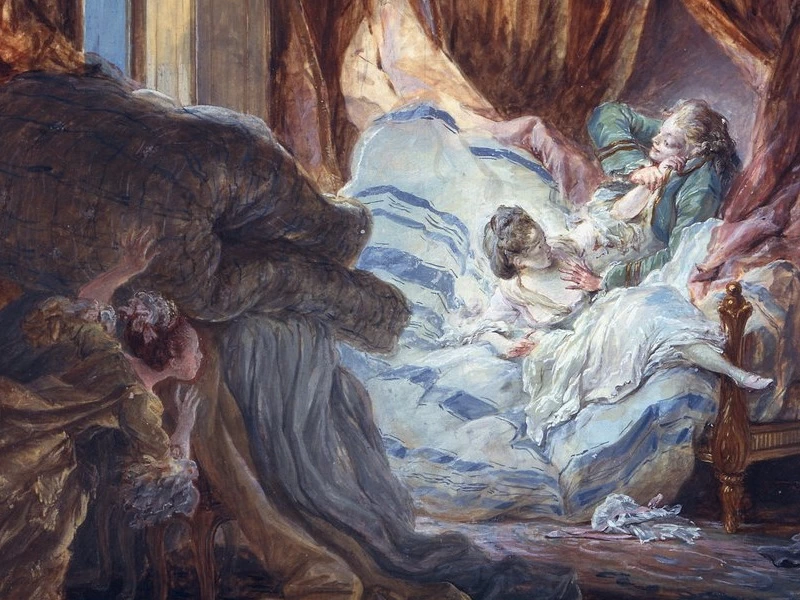 1723-Pierre-Antoine Baudouin - La sposa curiosa